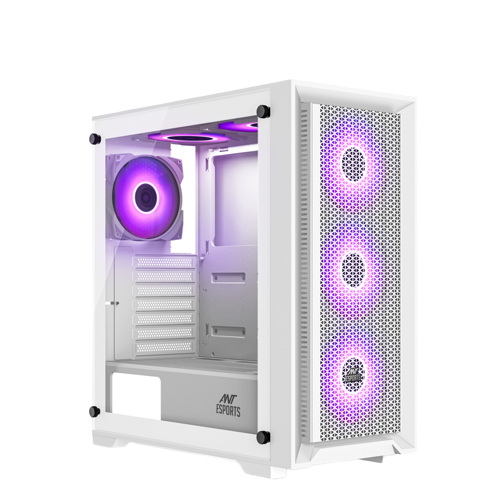 ANT Esports X7 White Gaming Cabinet