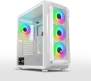 Ant Esports ICE-410TG Mid Tower Gaming Cabinet - White