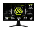 MAG 255F E20 | 25" FHD (1920x1080) Rapid IPS Gaming Monitor | 200Hz | 0.5ms (GTG) | 100% sRGB | AI Vision | Less Blue Light
