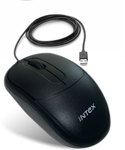 Intex Brand Glide Wired Optical Sensor Mouse
