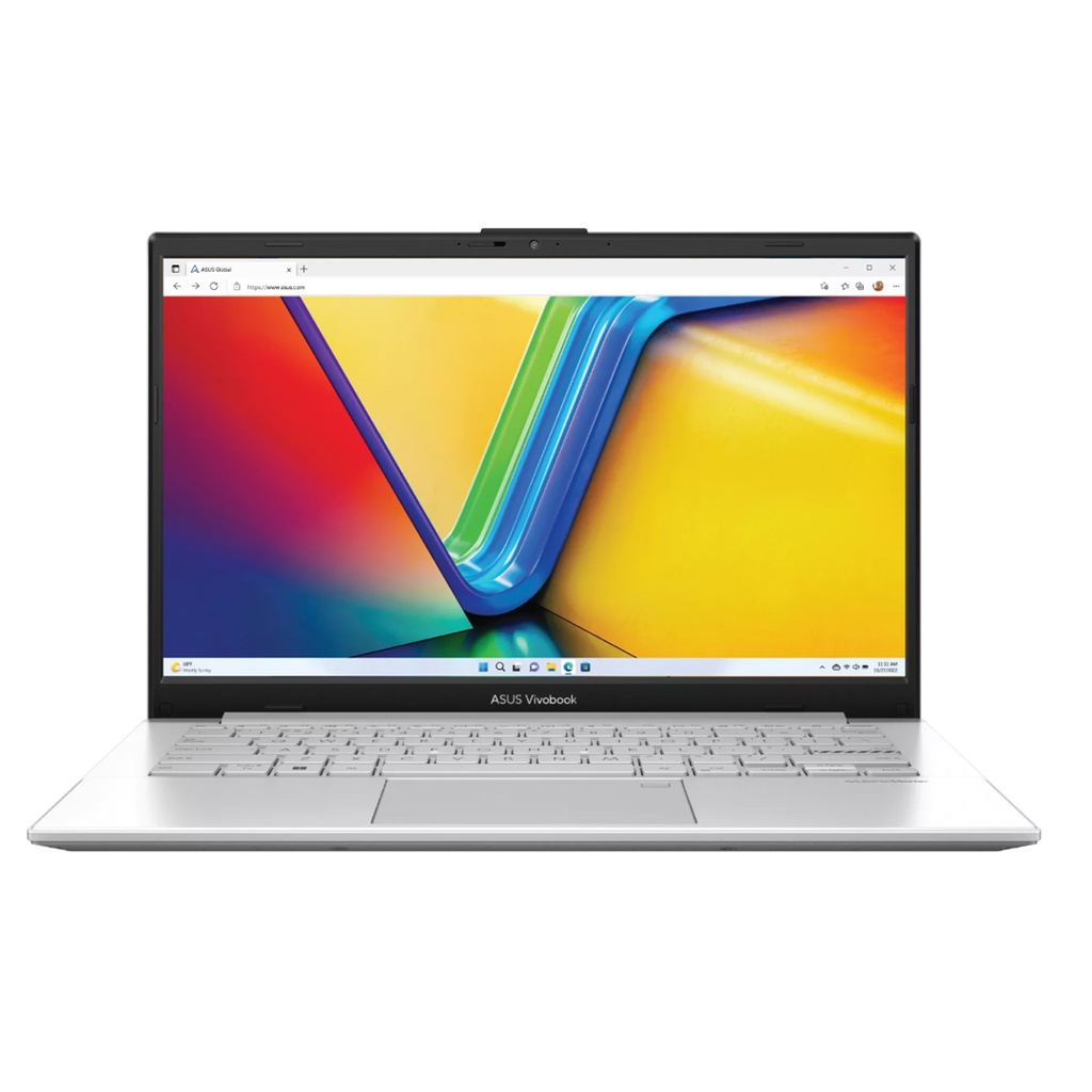 Asus Vivobook Go 14 Laptop - Intel N150 | 8GB RAM | 256GB SSD | Intel® Graphics | Fingerprint | 14" FHD Display | E1404TA-EB126W