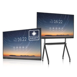 Rio Touch Interactive Flat Pannel AIO Display PC LTC 75" Screen 8GB, 128GB STORAGE