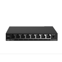 Ruijie RG-ES208GC, 8-Port Gigabit Smart Cloud Managed Non-PoE Switch