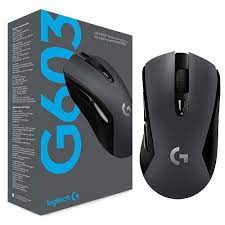 Logitech G603 LIGHTSPEED Wireless Gaming Mouse, HERO 12K Sensor, 12,000 DPI, Lightweight, 6 Programmable Buttons, 500h Battery Life, On-Board Memory, PC/Mac - Black