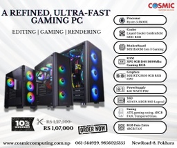 Refined Ultra Gaming PC Ryzen 7 5600X / 8GB RAM / 512GB SSD / 3𝟎𝟓𝟎 𝟖GB