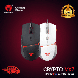 FANTECH VX7 Crypto Gaming Mouse-WHITE