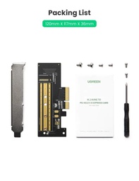 UGREEN M.2 NVME to PCI Express 3.0 x4 Express Card (70503)