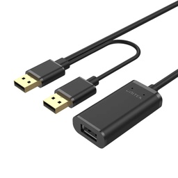 UniTek USB Extension Cable / USB2.0 480Mbps External Power Port For Optional Use (Y-272 -10M)