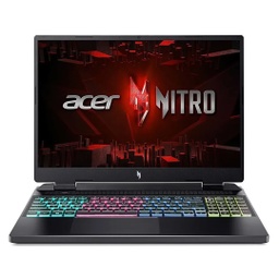 Acer Nitro 16 | AMD Ryzen 7-8845HS | 16GB DDR5 RAM | 512GB NVMe SSD | NVIDIA RTX 4050 6GB Graphics | 16&quot; WQXGA IPS SlimBezel 165Hz LCD Display | 76Wh Li-ion Battery (AN16-43-R2MN) Gaming Laptop