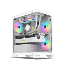 Ant Esports CV200 Mid-Tower Gaming Cabinet - White